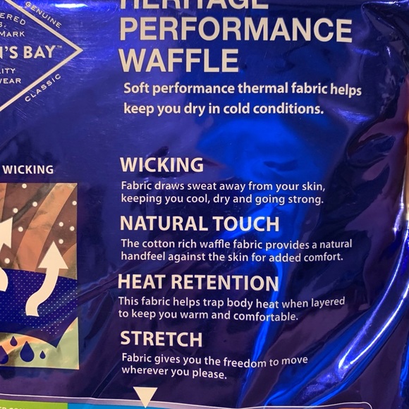 St John’s Bay Thermal Crew Neck shirt black - Picture 5 of 5